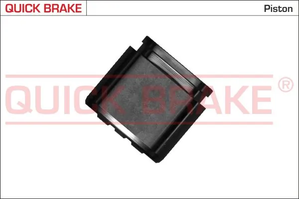 Piston, brake caliper